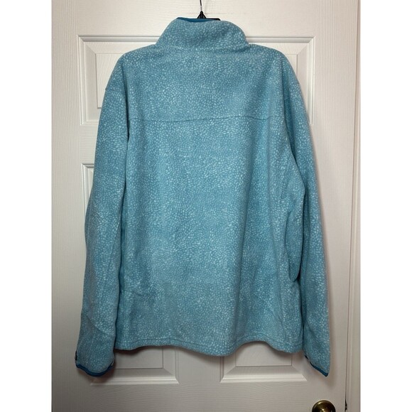 Size XL Chubbies The Tundra Quarter Zip Fleece Pullover Sweater Blue Mens NEW - Picture 2 of 3